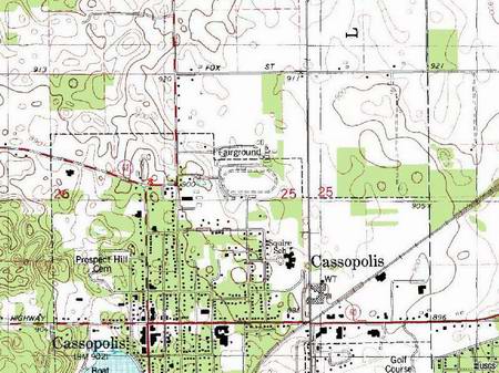 Cassopolis Fair - Topo Map (newer photo)